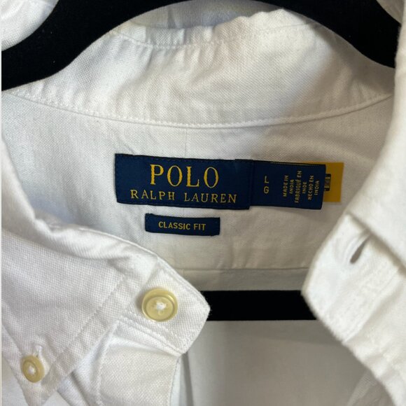 Polo Ralph Lauren Men's Classic Fit Long Sleeve Oxford Shirt - Picture 3 of 6